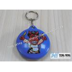Unique Round Music Keychain , ABS , metal novelty Sound Keychain for sale