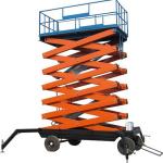 Fast Speed Aerial Work Platform , 0.7m Overall Width Electric Lift Platform for sale