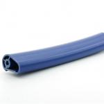                    Black Customizable Wide PVC Profile for Industrial Use              for sale