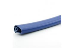 China                    Black Customizable Wide PVC Profile for Industrial Use              supplier