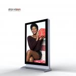 Aluminum Frame CLP 6 Sheet Mupi Advertising , Customized Out Of Home Display for sale