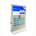 96 Slots Advertising Power Bank Rental Station Vending Machines For Hotel Shopping Mall for sale