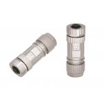Circular M12 X Code Connector Ethernet 8 Pin Male Female Plug Connector Screw assembly for sale