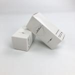 Wholesale Custom Hot Stamping Matt Film With 350g White Cardboard For Cosmetic Sample Food Eyelash Paper Box Packaging for sale