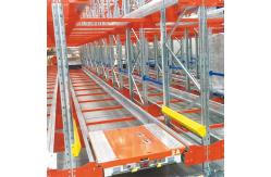 China High Capacity Industrial Metal Storage Racks , Shuttle Radio Racking Customized supplier