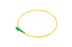 China LC APC Fiber Optic Pigtails LSZH Simplex 0.9mm 1M and 1.5M supplier