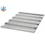 RK Bakeware China Foodservice Mackies 6 Loaf 800X600 Nonstick Uni Lock Aluminium Baguette Baking Tray NSF for sale
