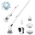 50HZ Electric Power Scrubber Brush 240V For Tile Floor 7V Battery for sale