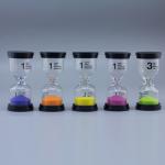 Eco Friendly Small Hourglass  1-30 Minutes Board Game Timer For Kids