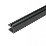                    Colorful Flexible PVC Profile for Industrial Use Black              for sale