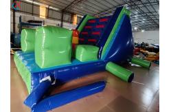 China Commercial PVC Inflatable Interactive Game Obstacle Course Castle For Kids supplier