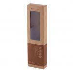 Printed Brown Kraft Paper Noodle Box With Window Bespoke Packaging