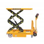 500kg 700 Kg 60 X 60 Self Propelled Mobile Lift Tables Hydraulic  Electric for sale