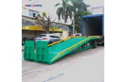 China Loading And Unloading Portable Dock Ramp Green Portable Steel Ramps supplier