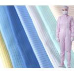 Polyester Anti Static ESD Fabrics Electronic Factory Clean Room Fabrics for sale