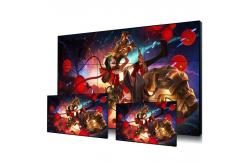 China Indoor LCD Digital Signage Display , Multi Screen Display Wall 60000 Hours Life supplier