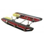 100g Tank Smart Car Robot Chassis + Acrylic Plate Track For Arduino