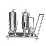 Filter Bag Capacity 3000L/Hour Wire size 1.5x2mm Stainless Steel Bag Filter Housing for sale