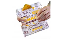 China Custom Printed Kraft Clamshell Hamburger Box Eco-Friendly Fries Packaging with Logo Acceptance supplier