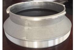 China Printing Machine Spares Rotary Screen End Ring / Rotary Endring Aluminum supplier