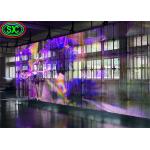 Transparent LED Screen P3.91 commercial advertising glass window display indoor transparent led display screen for sale