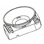 304 316 Stainless Steel m6 m8 m10 White Plastic Cone Nuts for sale