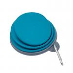 Portable Folding Pet Feeder Bowls Dog Food Utensils TPE Silicone for sale