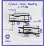 Oxidation Resistant Versatile Strong Adhesive Hanging Modern Shower Caddy
