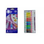 Strong Adhesion Basics Colored Acrylic Paint Set‎ , Artists Paint Pigments 12 X 6ml Tubes for sale