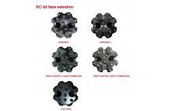 China SRC040 Shank RC Rock Drill Bits With Hole Diameter 124mm supplier