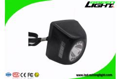 China Anti - Explosive Mining Cap Lights 8000 Lux Brightness With Safety Rope supplier