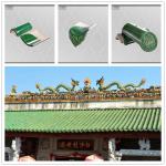 Temple Hand Made Clay Tiles Asian Antique Building Materials Roof Tiles for sale