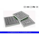 IP65 Metal Vandal Proof Industrial Keypad For Outdoor Access System