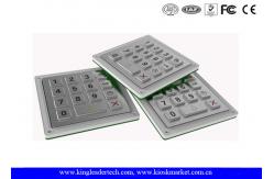 China IP65 Metal Vandal Proof Industrial Keypad For Outdoor Access System supplier