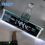 Black VA LCD Display Seven Segment 5V LCD Screen For Golf Equipment