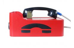 China Weatherproof Analog Wall Phone Cold Rolled Steel No Keypad Audio ATM Service supplier