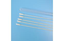 China 15cm Open Cell Sterile Foam Tip Oral Swab With Breaking Point supplier