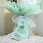 DIY Accessories Organza Gift Wrap Ribbon For Flower Decoration for sale