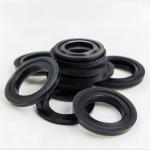 Abrasion Resistant Black Silicone Rubber O Rings For Sealing for sale