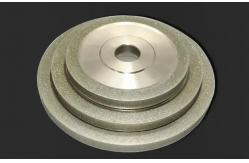 China Flat M2 Steel Electroplated Grinding Wheel Various Shapes Silver supplier
