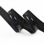 Red Garments Accessories Silicone Coating Elastic Tape Bands With Customizable Widths