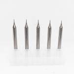 1fl Carbide Micro End Mill Cutters For Aluminum Jewelry Uncoated 30degree for sale