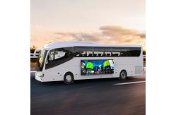 China P3 P4 P5 Bus LED Advertising Screen With Ultra Light Cabinet supplier