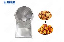 China High Efficiency Small Scale Potato Chips Machine , Potato Chip Seasoning Machine supplier