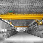 Remote Control 20/5 Tons Double Girder Underslung EOT Crane With Hook for sale