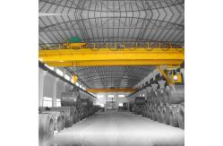 China Remote Control 20/5 Tons Double Girder Underslung EOT Crane With Hook supplier