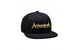 China Custom Flat Brim Snapback Hats Embroidery Flat Bill Baseball Cap supplier
