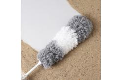 China Bendable Microfiber Bulk Kitchen Supplies Superfine Fluffy Dusters With Extended Handle supplier