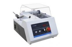China Lab Sample Metallographic Cutting Machine ISO Manual Y Axis Feed supplier