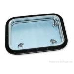Inward Opening Aluminum Steel Rectangular Marine Cabin Fixed Windows for sale
